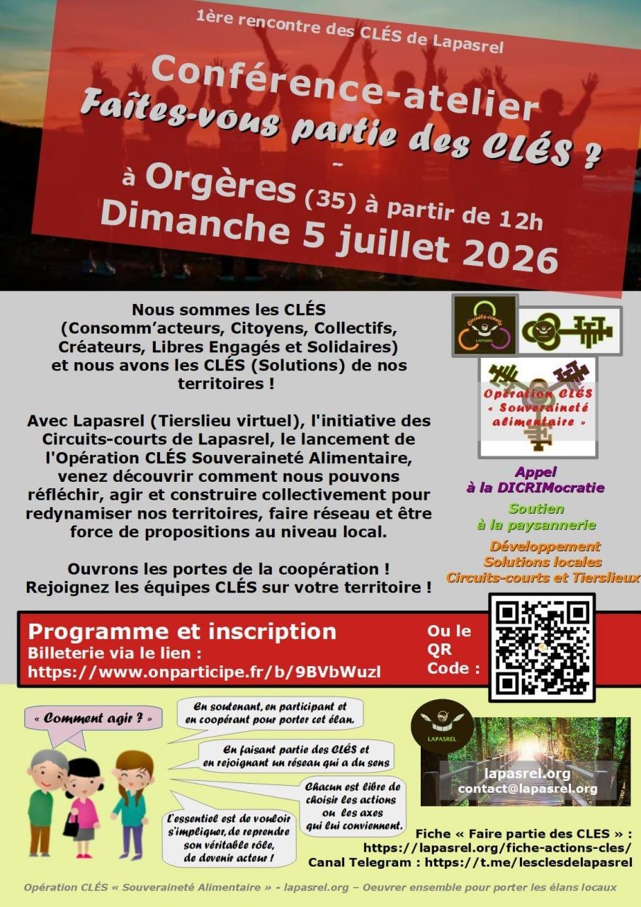1ere Rencontre CLÉS - Conférence et ateliers